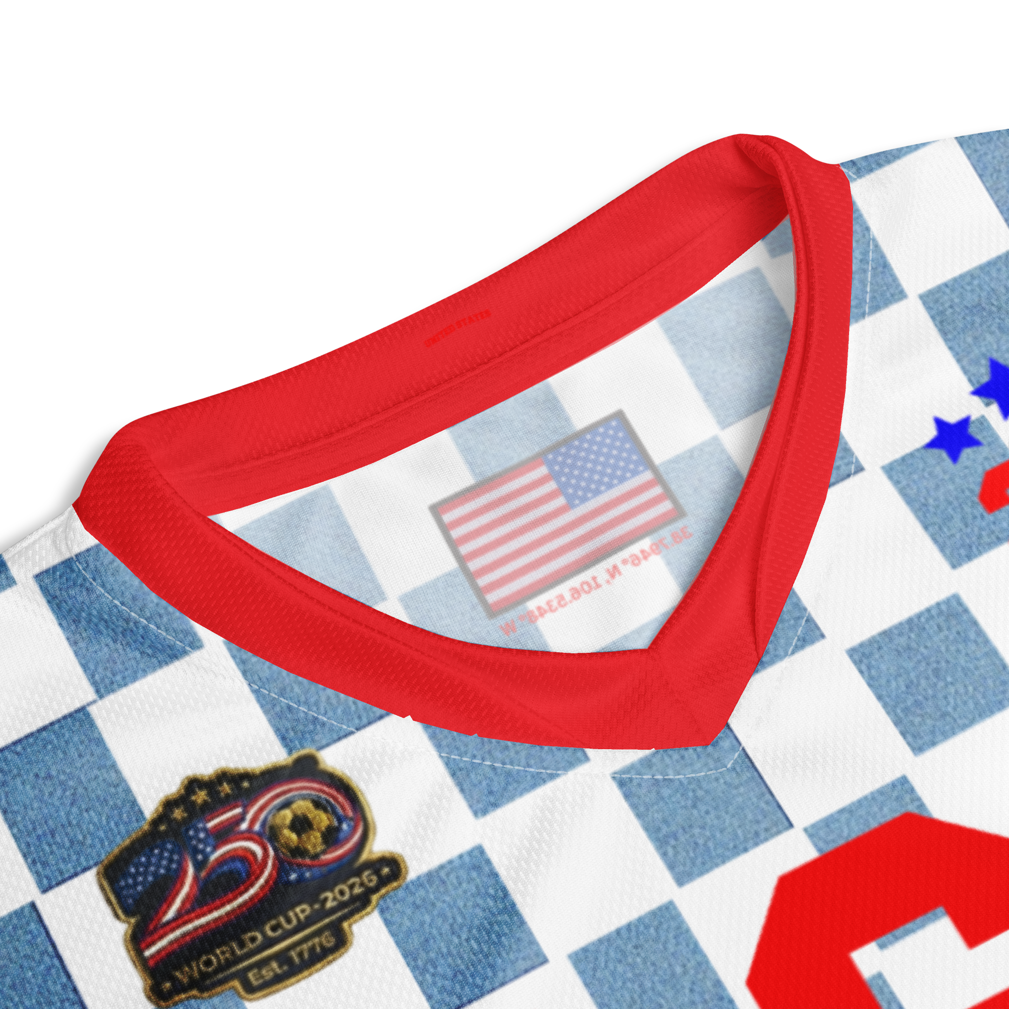 America 250th Anniversary World Cup Retro Soccer Jersey