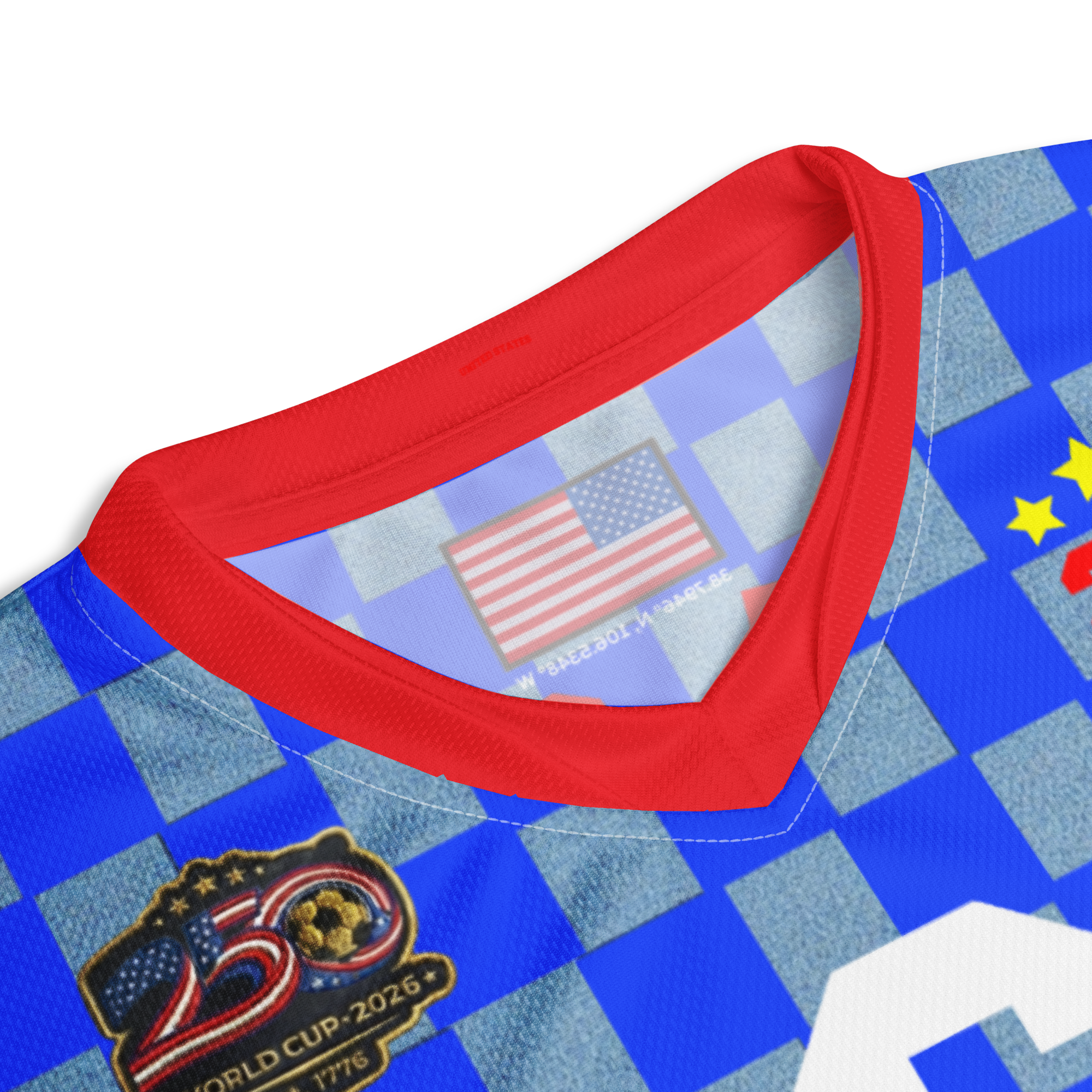 America 250th Anniversary World Cup Retro Soccer Jersey