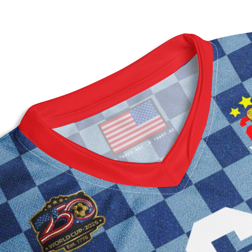 America 250th Anniversary World Cup Retro Soccer Jersey