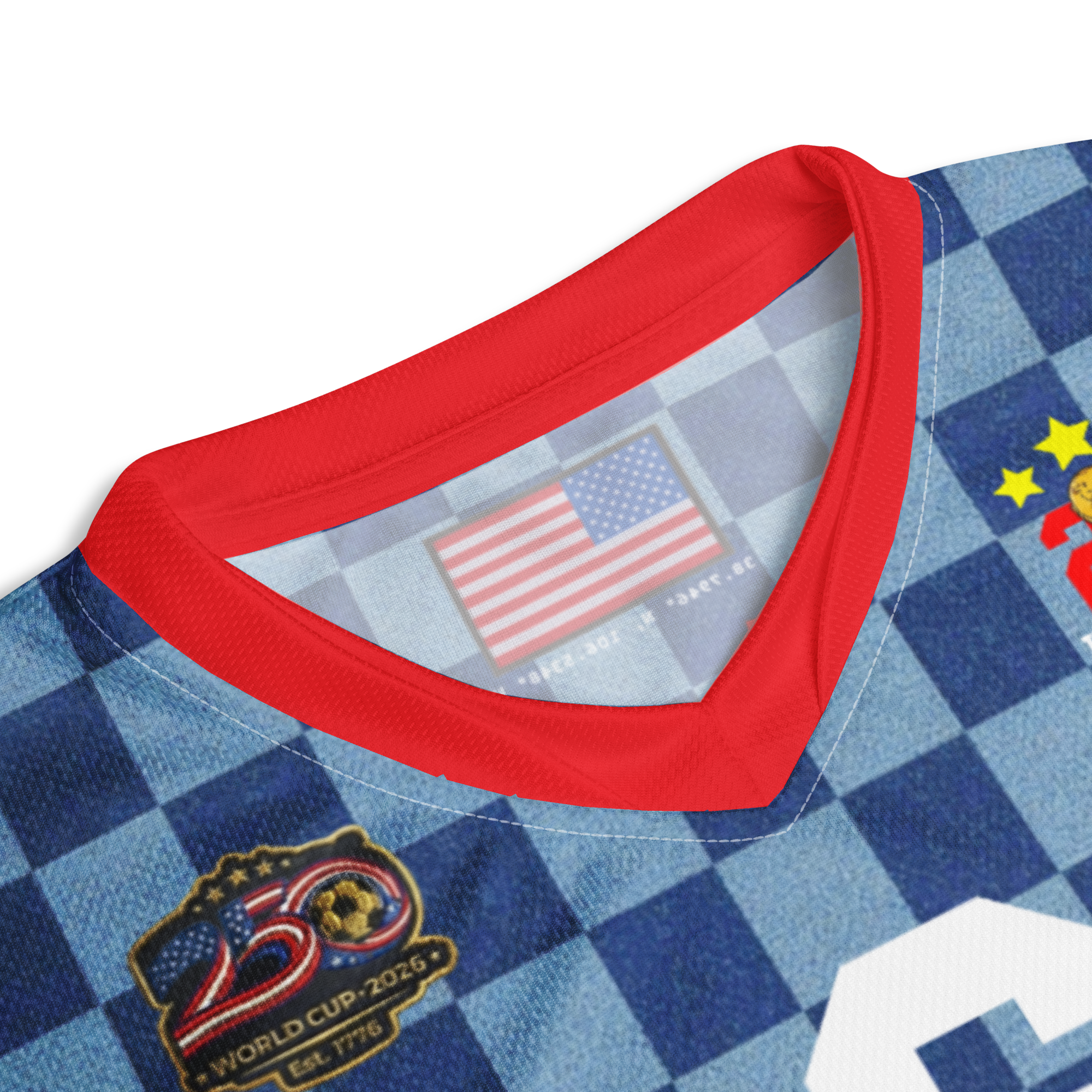 America 250th Anniversary World Cup Retro Soccer Jersey