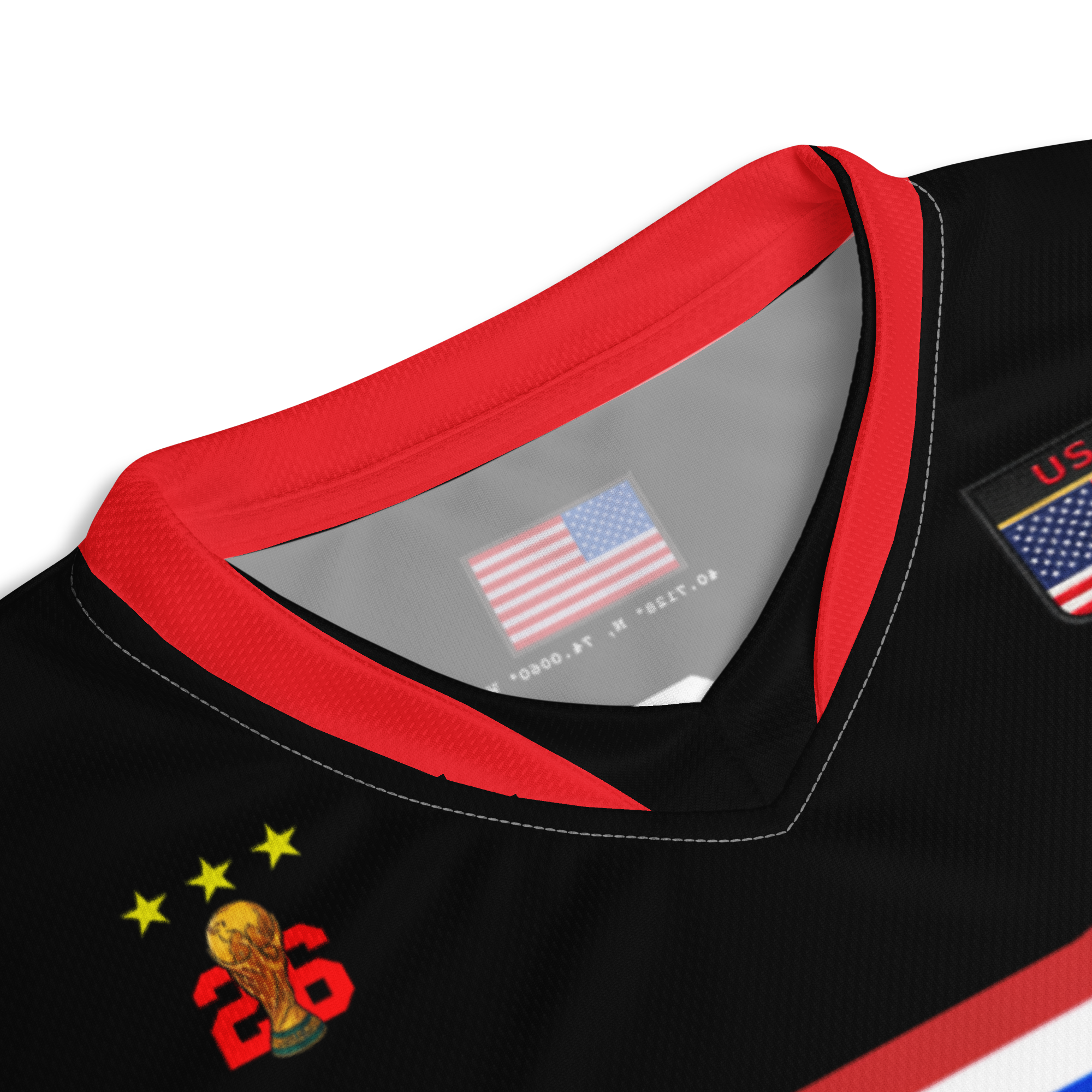 USA Retro World Cup Soccer Jersey