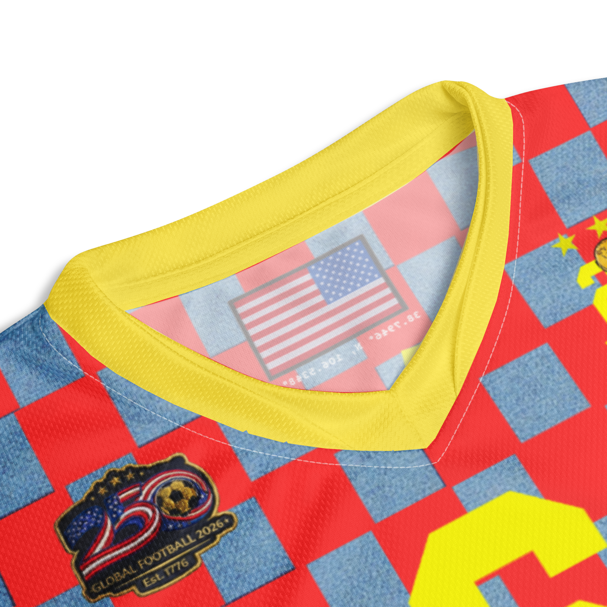 USA 250th Anniversary Vintage Soccer Jersey