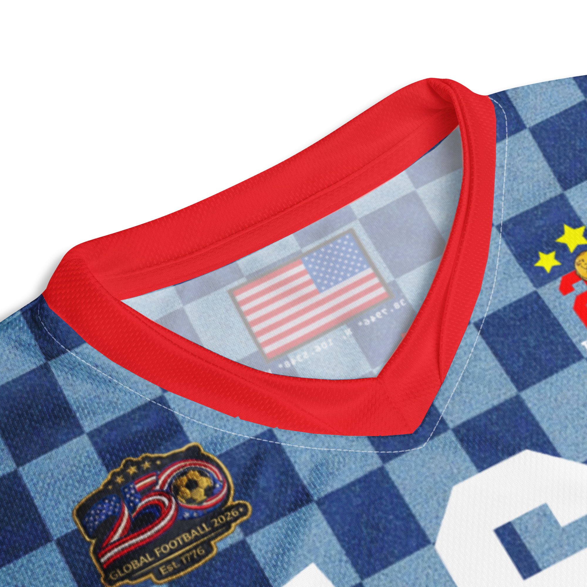 USA 250th Anniversary Vintage Soccer Jersey