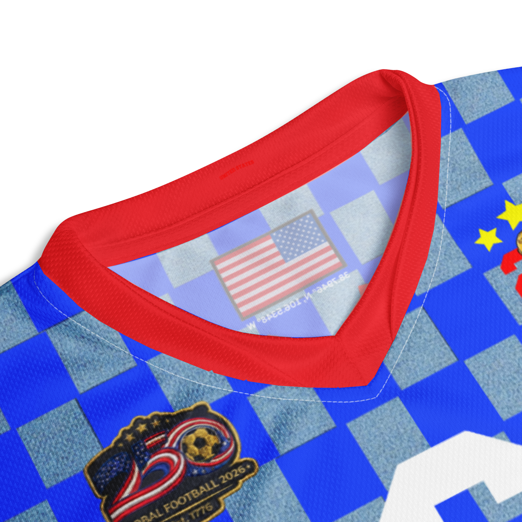 USA 250th Anniversary Vintage Soccer Jersey