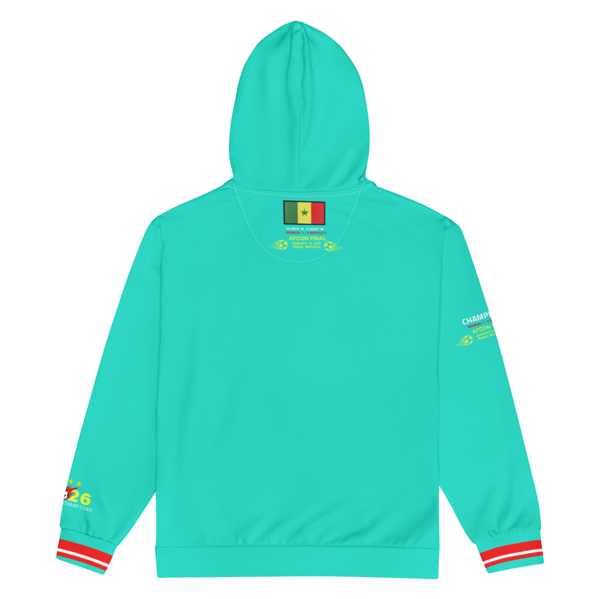 Senegal 2026 Africa Champions Zip Up