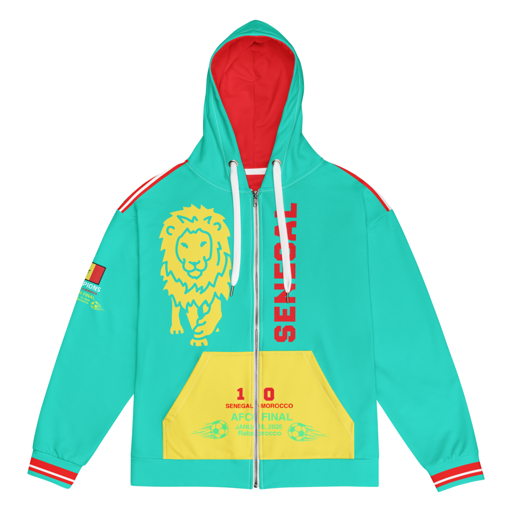 Senegal 2025 Champions of Africa Zip Up
