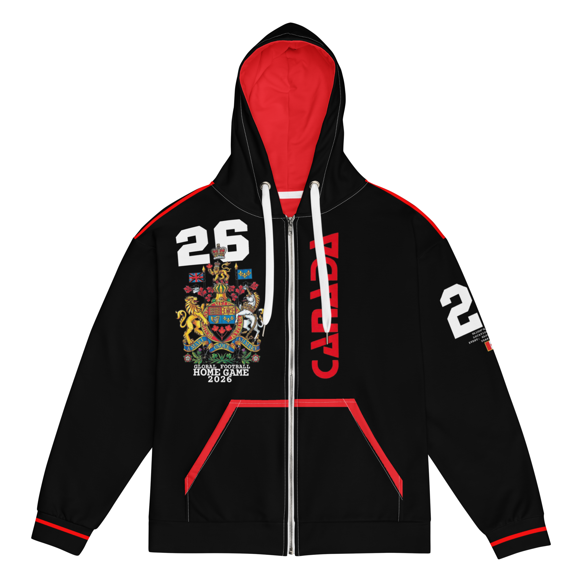 Canada 2026 Global Football Edition Zip Up