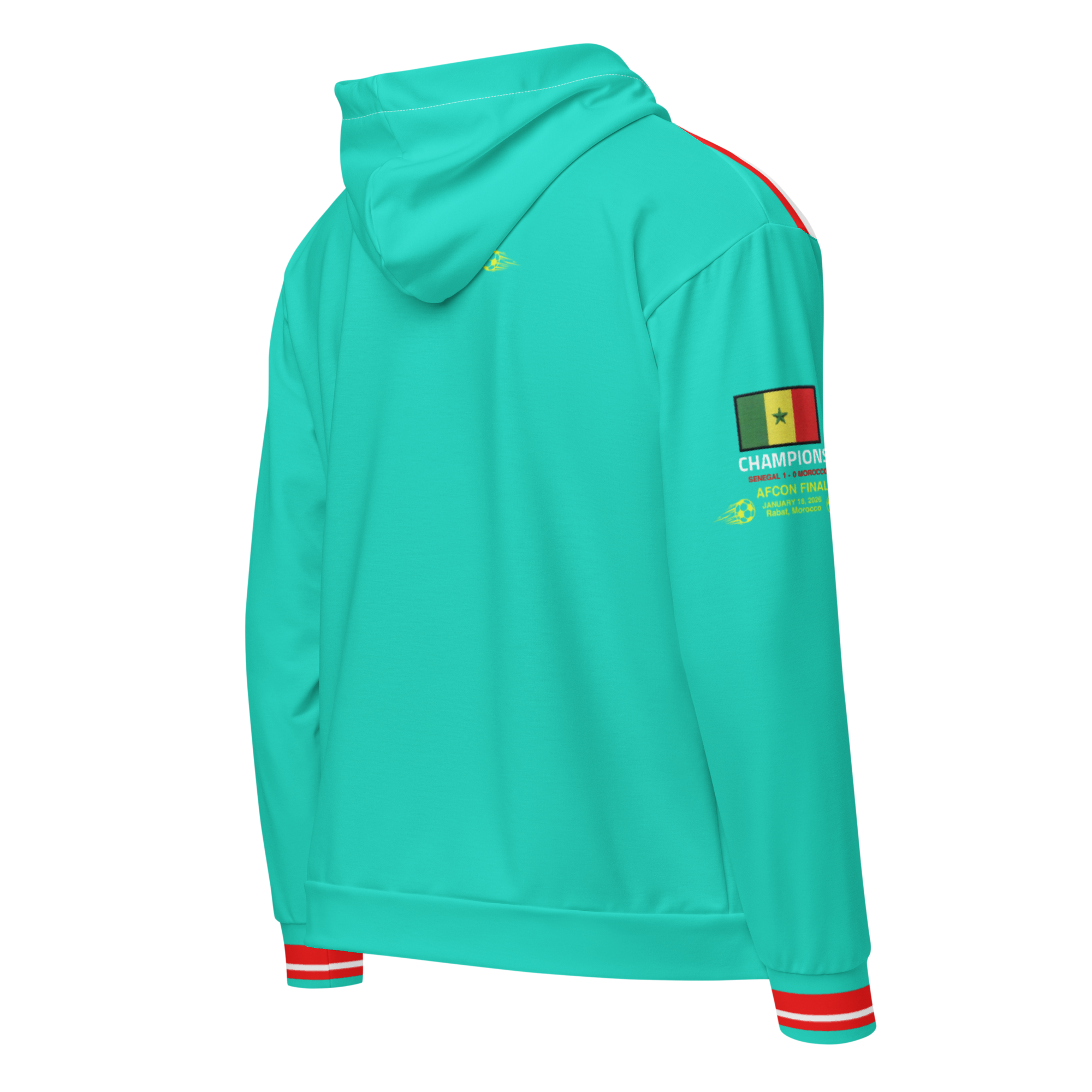 Senegal 2025 Champions of Africa Zip Up