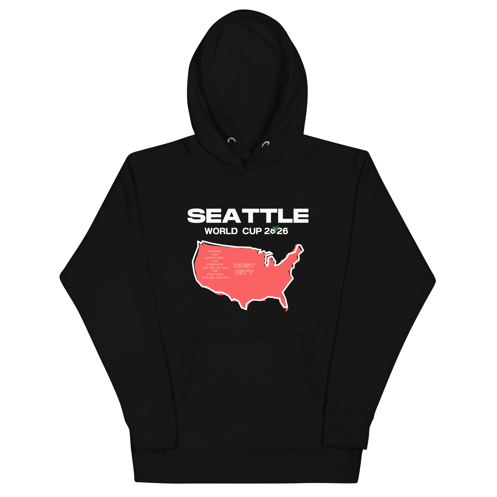 SEATTLE World Cup 2026 Host City Hoodies