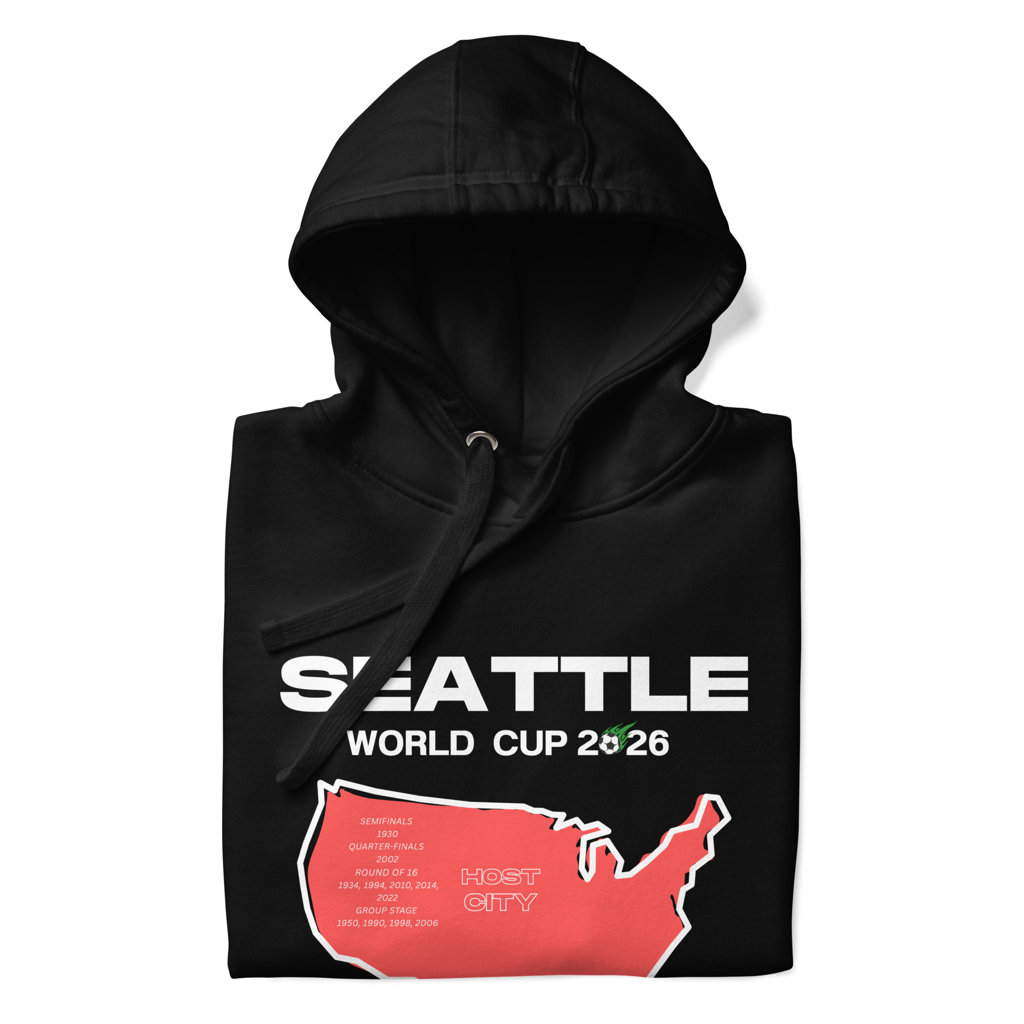SEATTLE World Cup 2026 Host City Hoodies