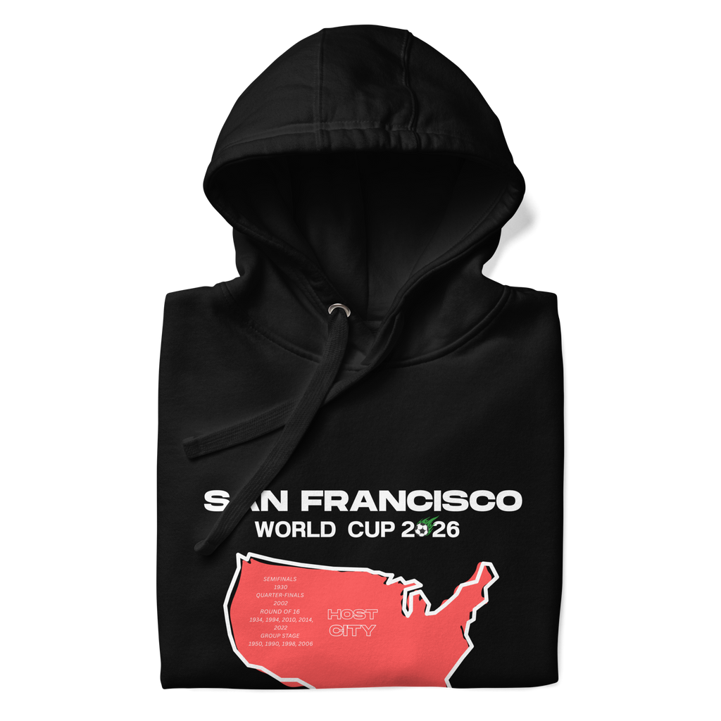 SAN FRANCISCO World Cup 2026 Host City Hoodies