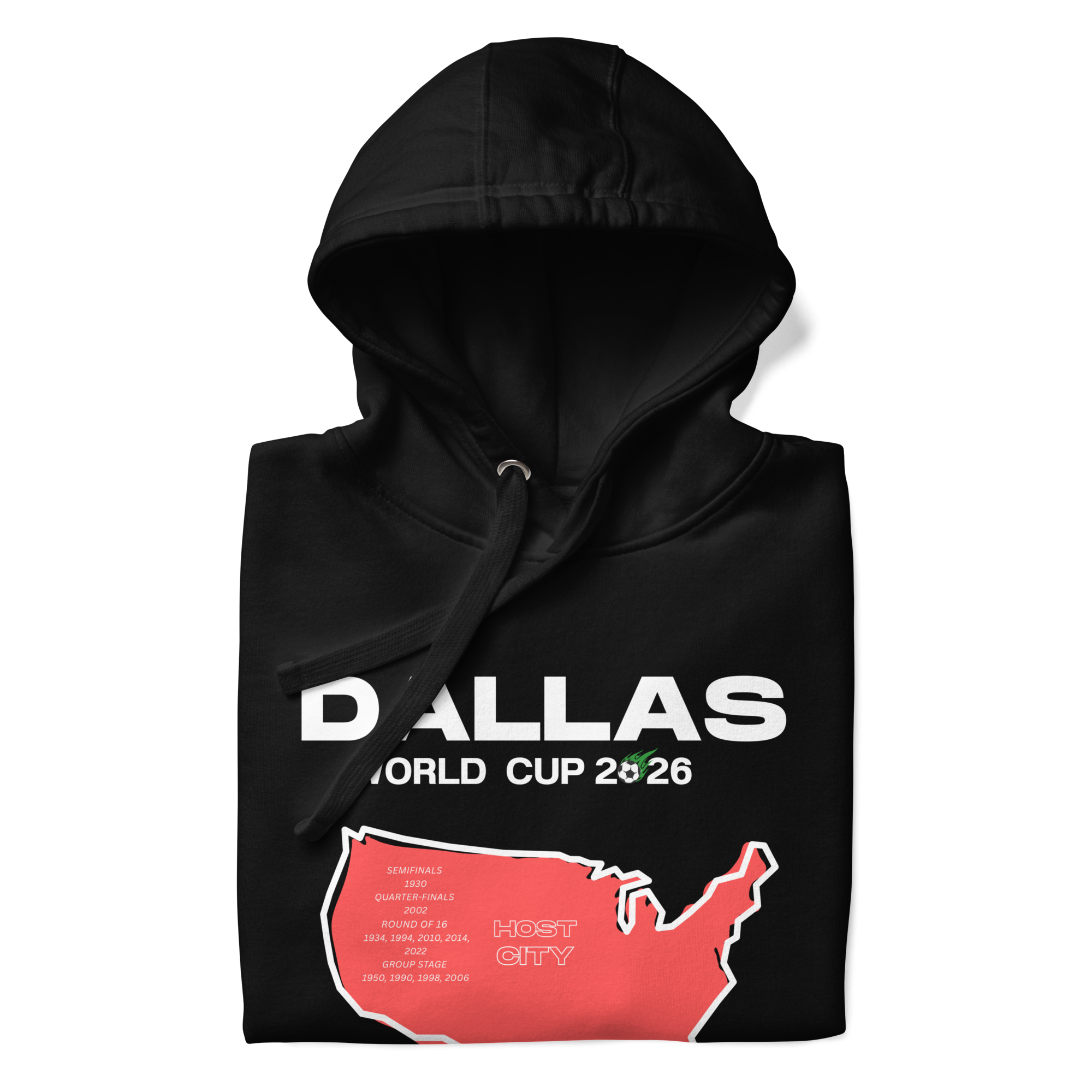 DALLAS World Cup 2026 Host City Hoodies