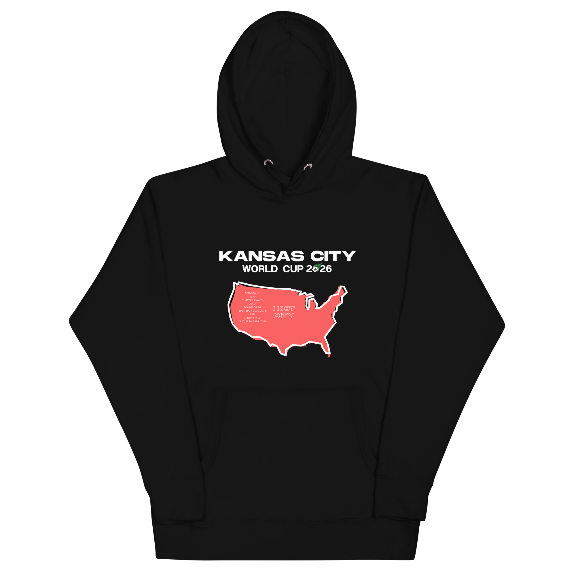 KANSAS CITY World Cup 2026 Host City Hoodies