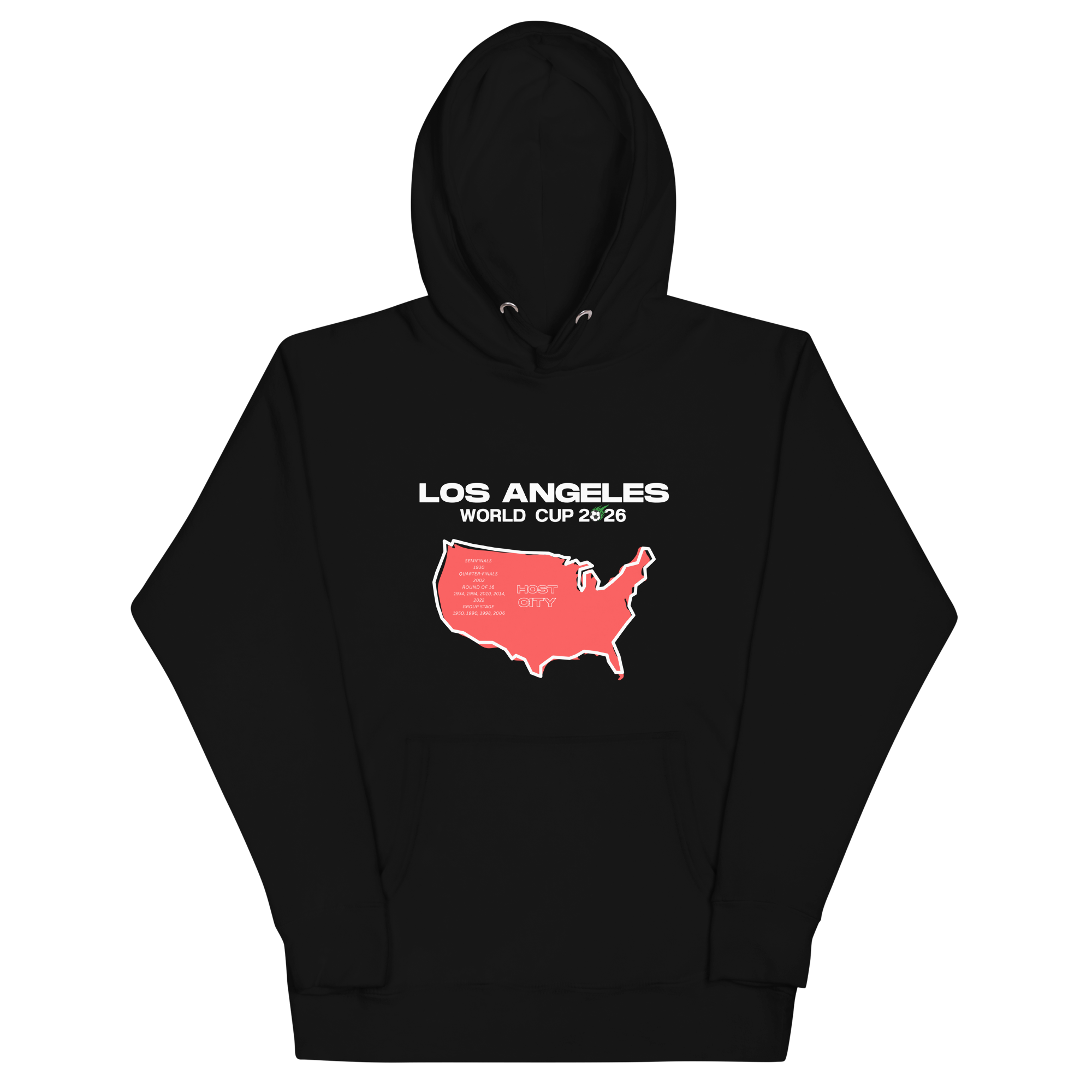 LOS ANGELES World Cup 2026 Host City Hoodies