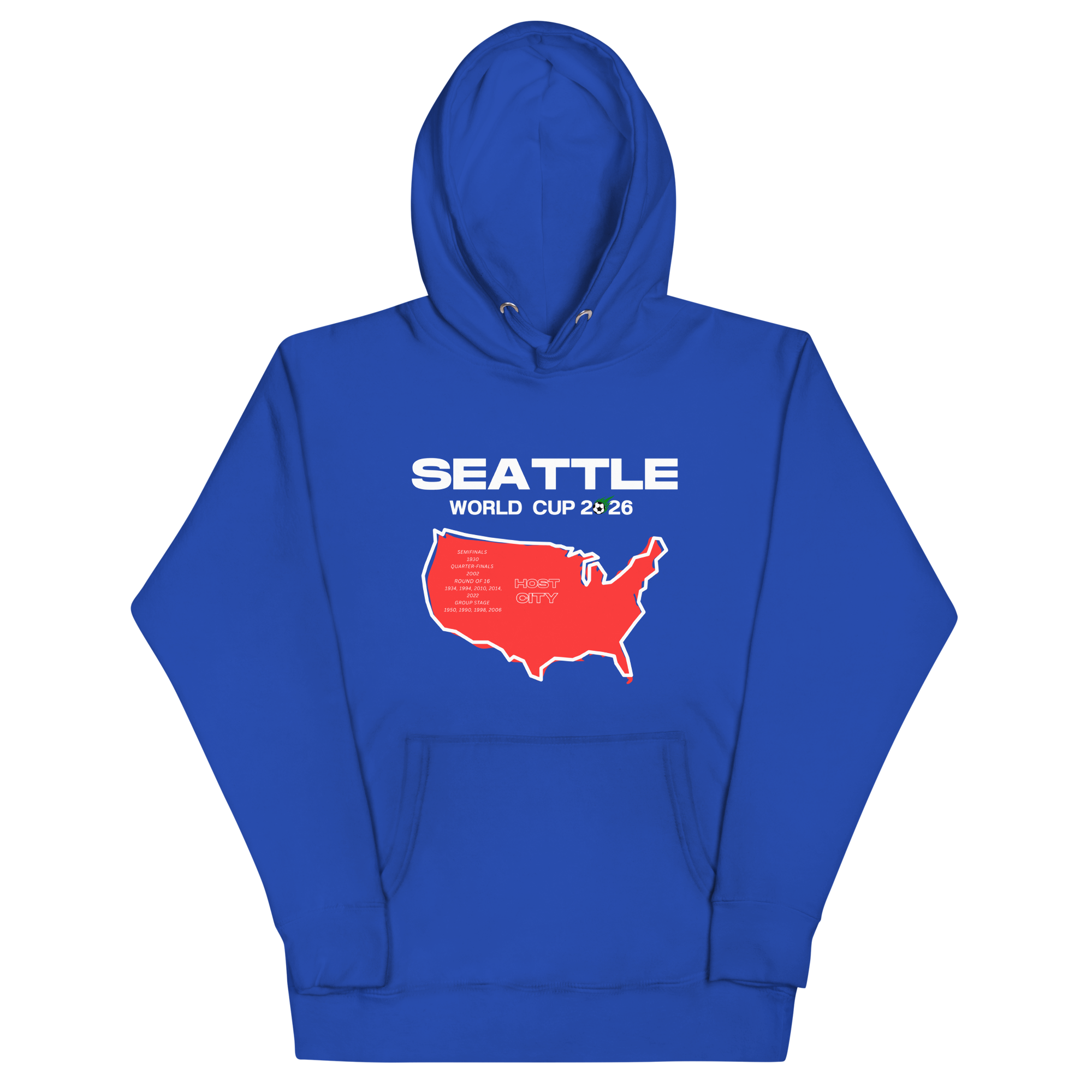 SEATTLE World Cup 2026 Host City Hoodies