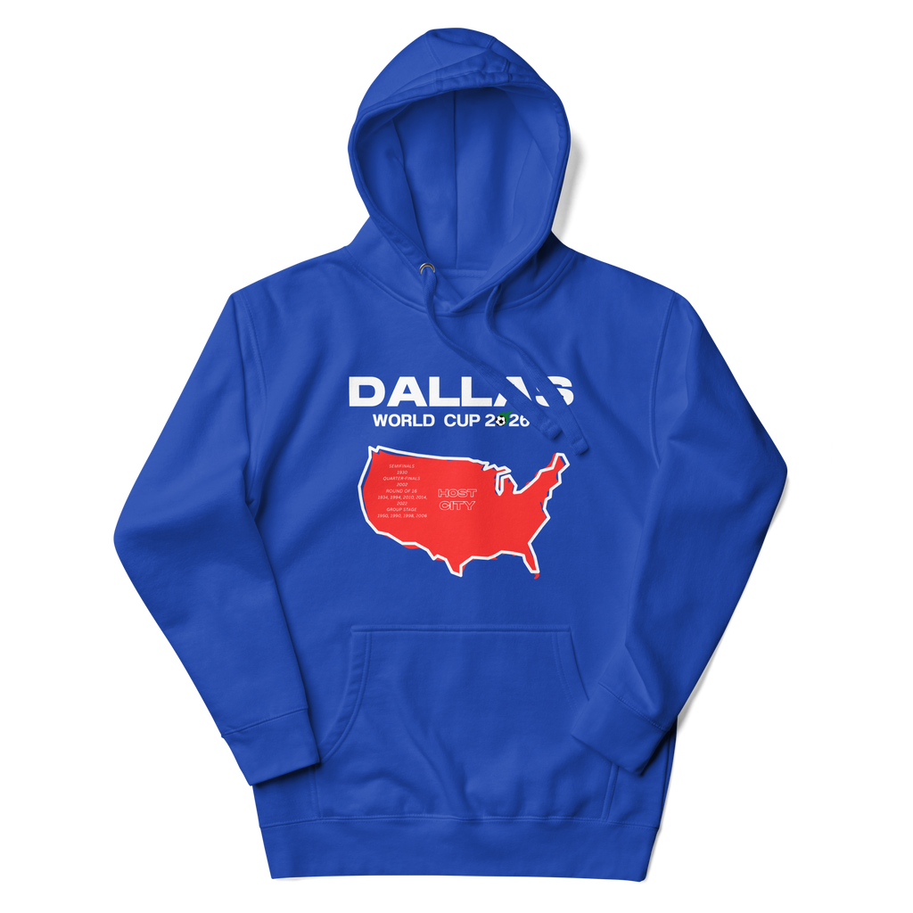 DALLAS World Cup 2026 Host City Hoodies