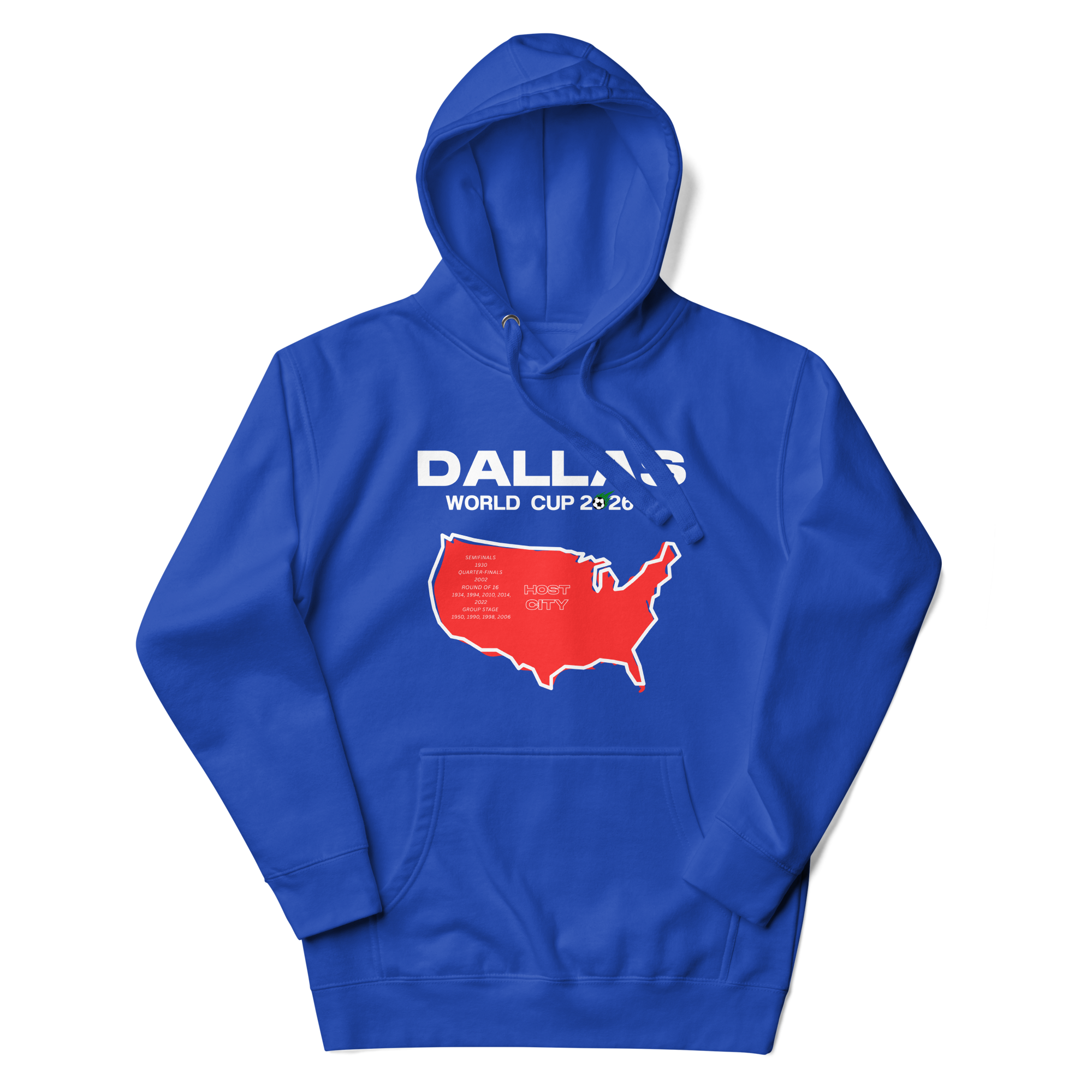 DALLAS World Cup 2026 Host City Hoodies