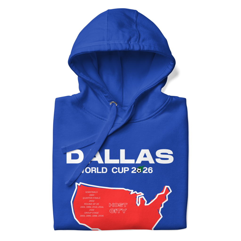 DALLAS World Cup 2026 Host City Hoodies