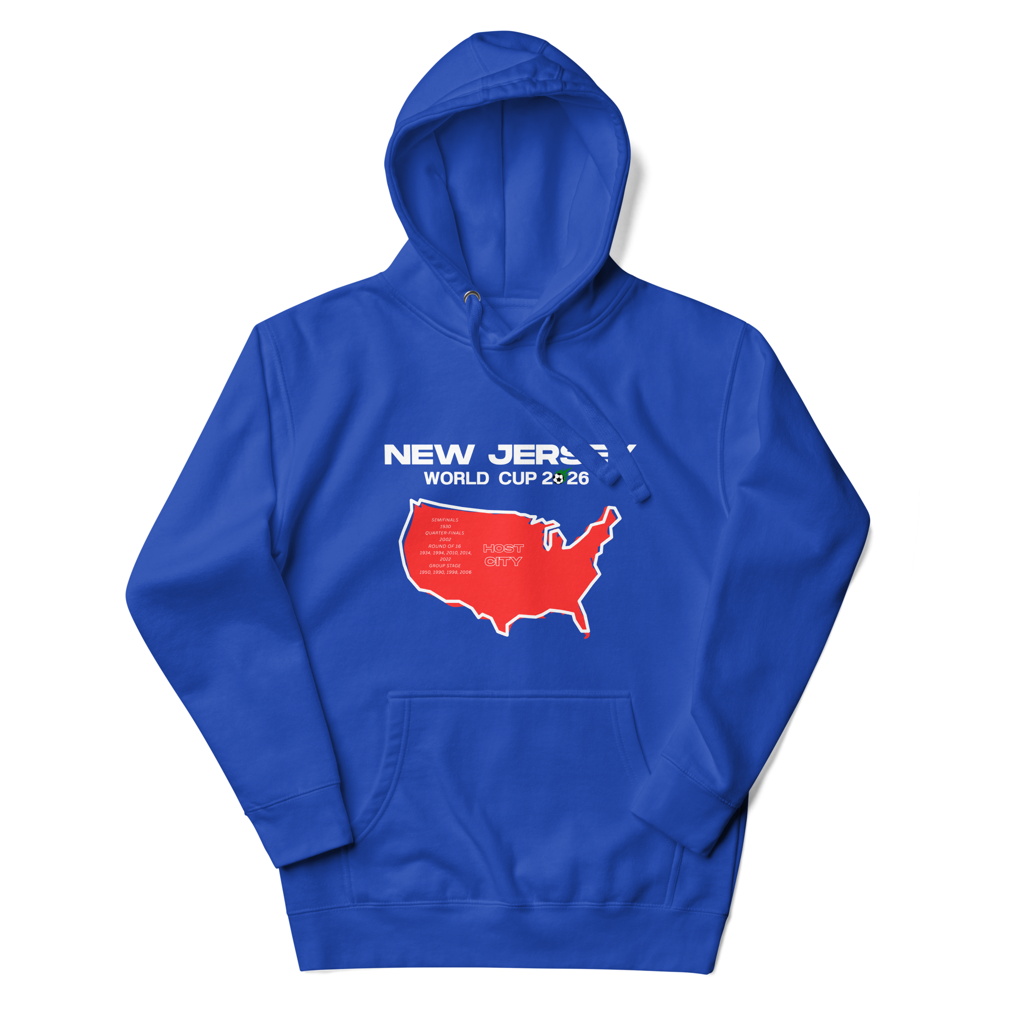 NEW JERSEY World Cup 2026 Host City Hoodies