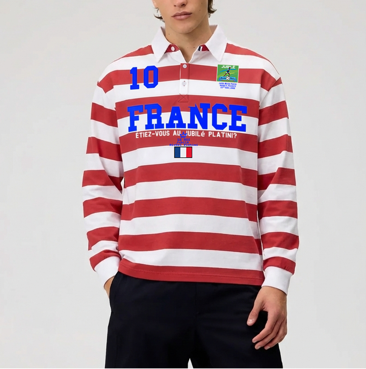 Plantini 'No Drug' France Rugby Polo