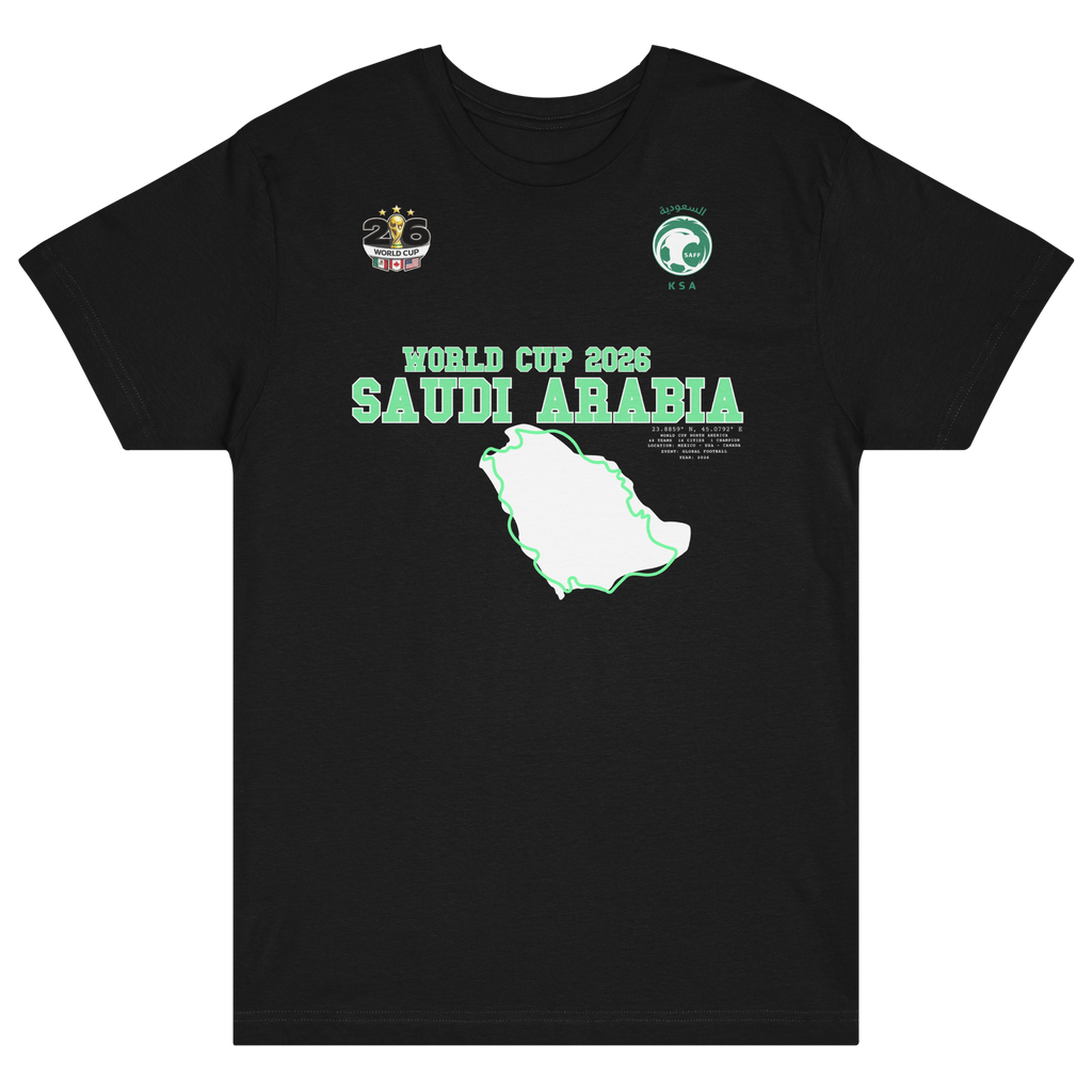 Saudi Arabia 2026 World Cup T-Shirt