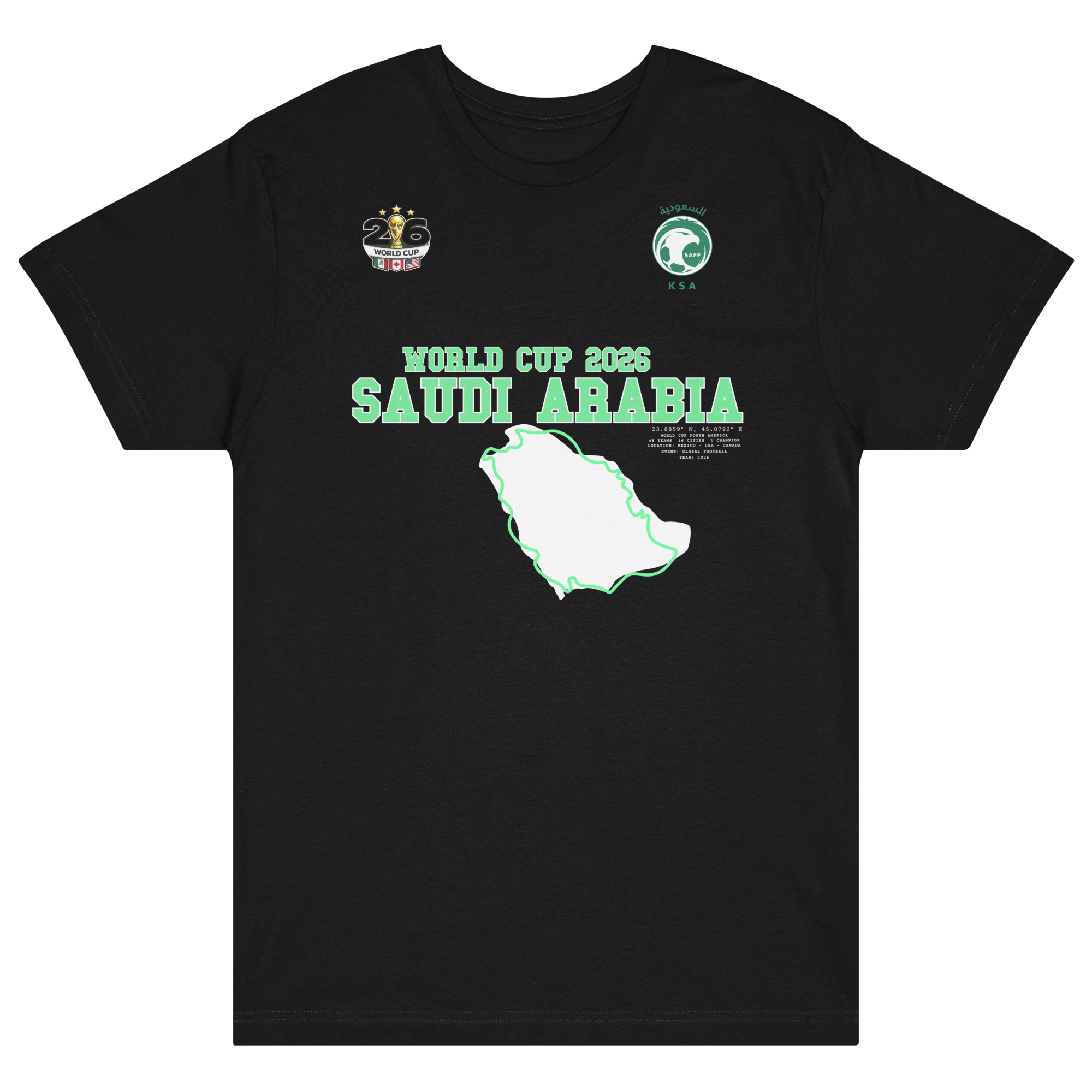 Saudi Arabia 2026 World Cup T-Shirt