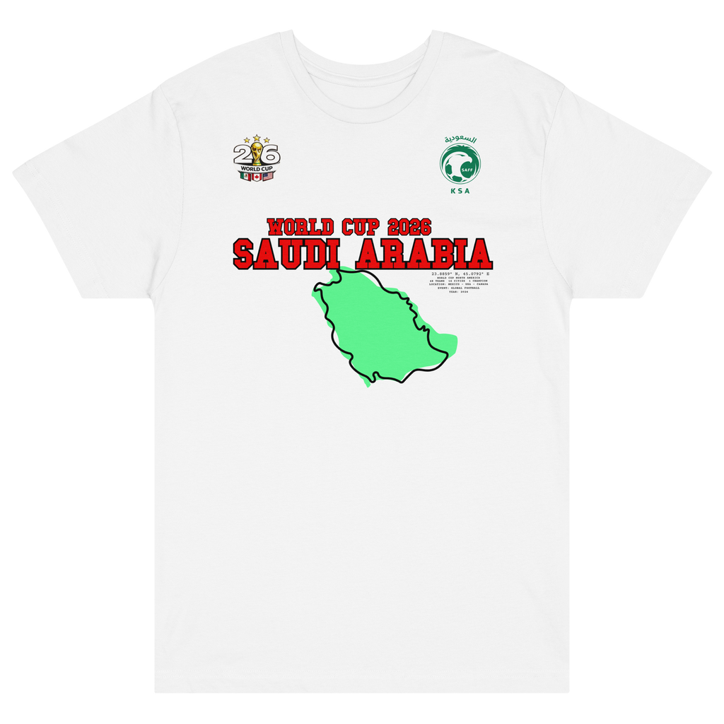 Saudi Arabia 2026 World Cup T-Shirt