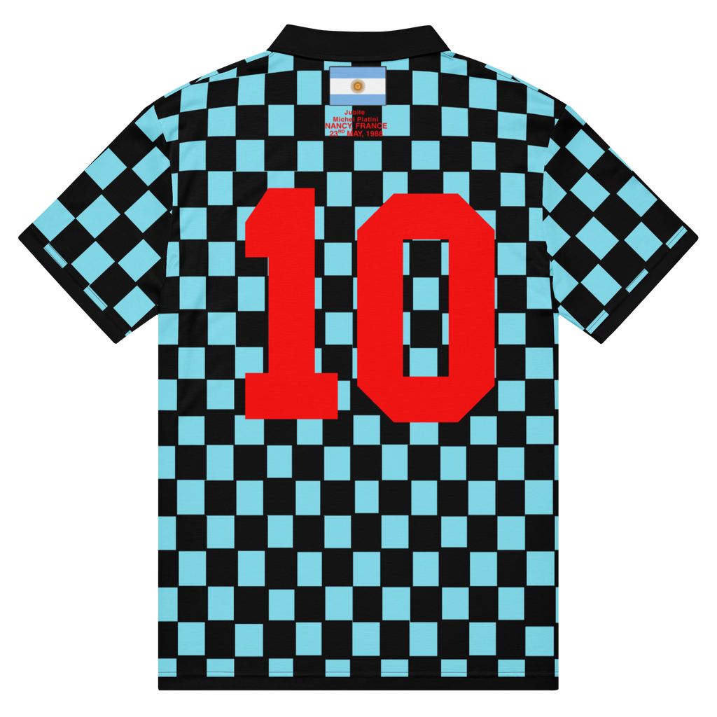 No Drug Argentina Short Sleeve Polo