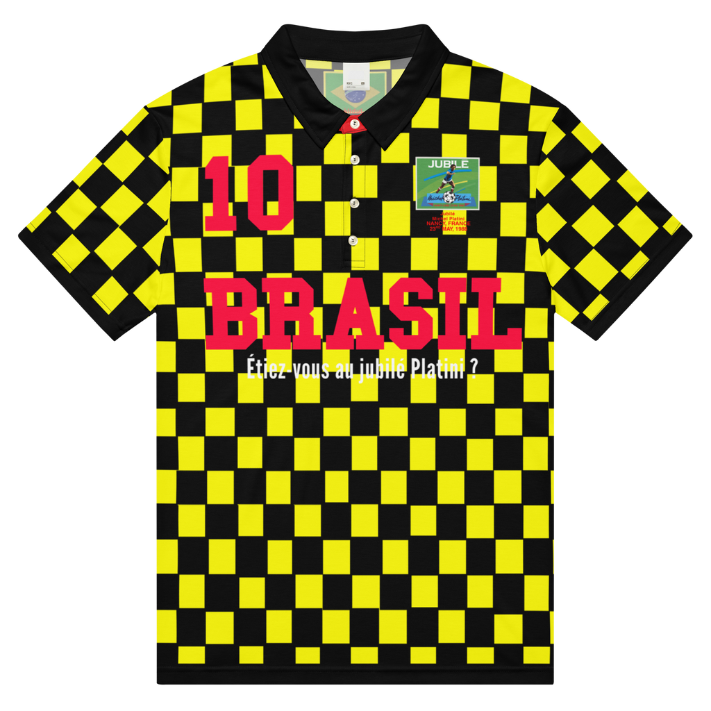 No Drug 1988 Brazil Short Sleeve Polo