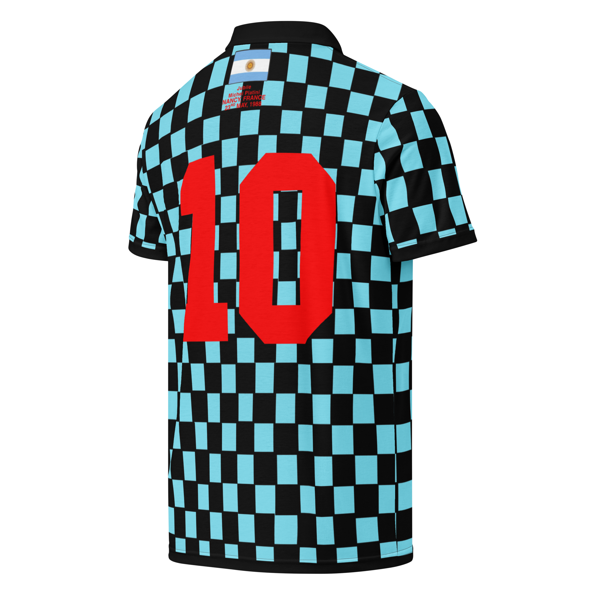 No Drug Argentina Short Sleeve Polo