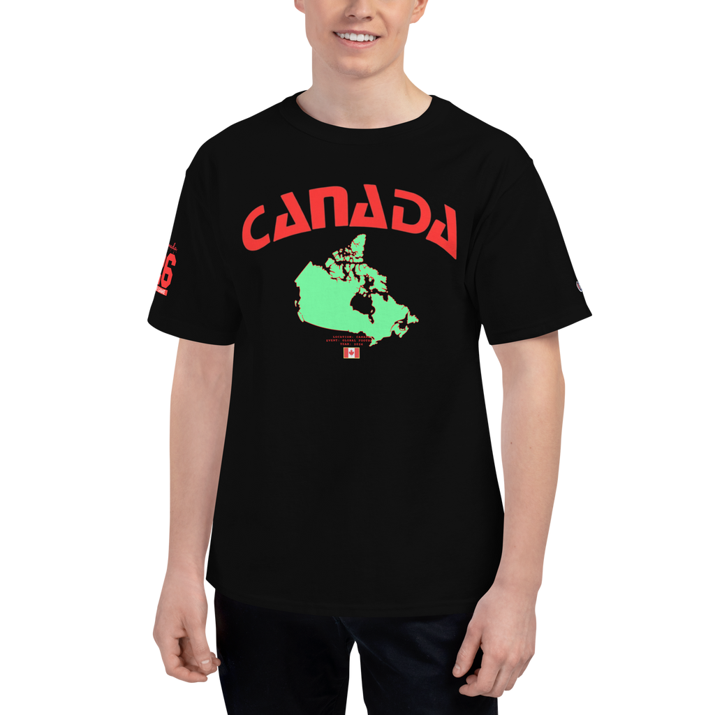 2026 Canada Global Football Flag Tee