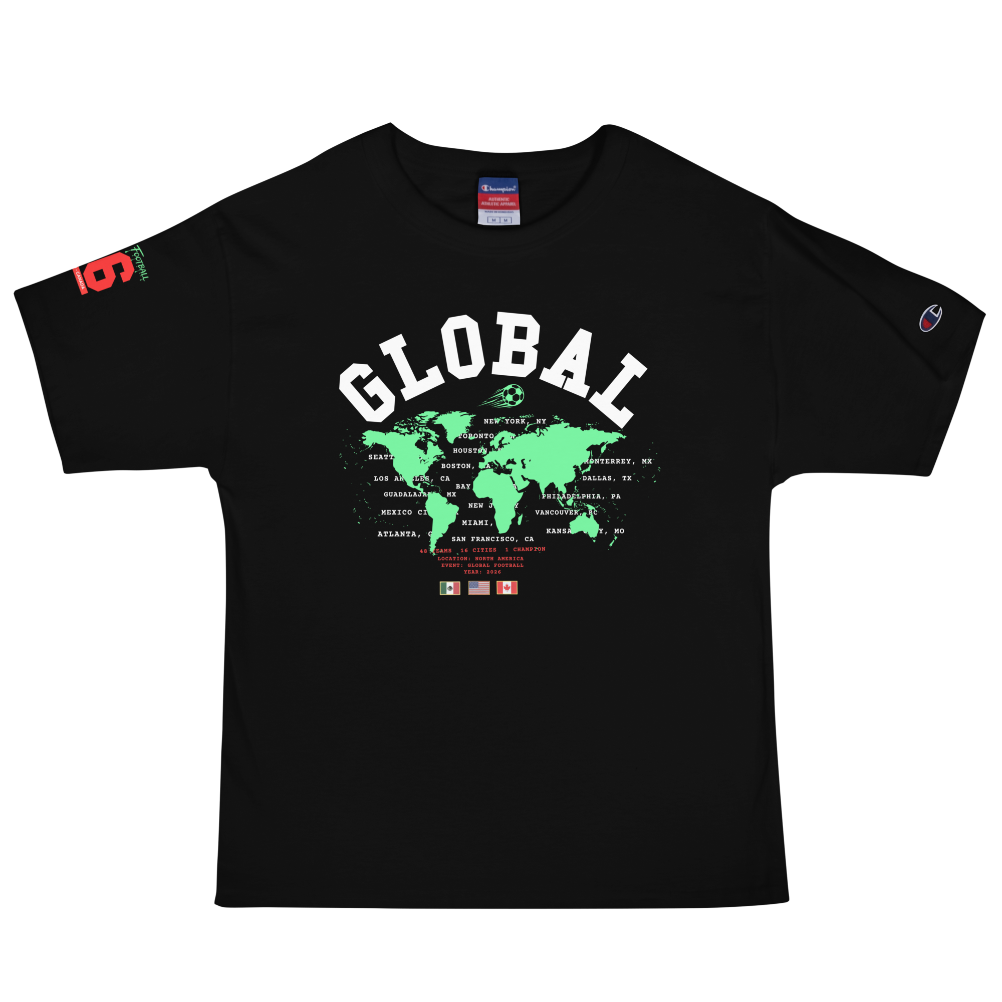 Global Football 2026 Falgs Tee