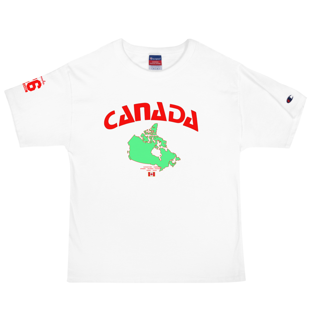 2026 Canada Global Football Flag Tee