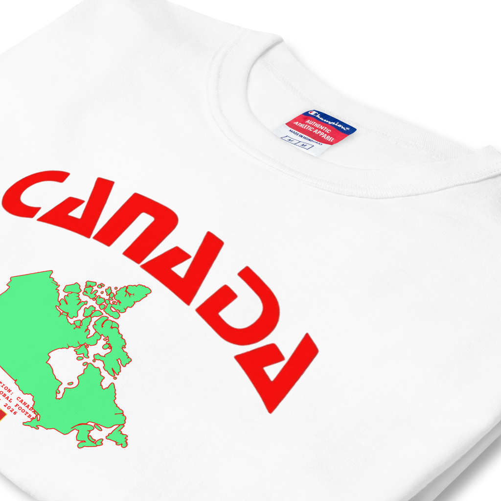 2026 Canada Global Football Flag Tee