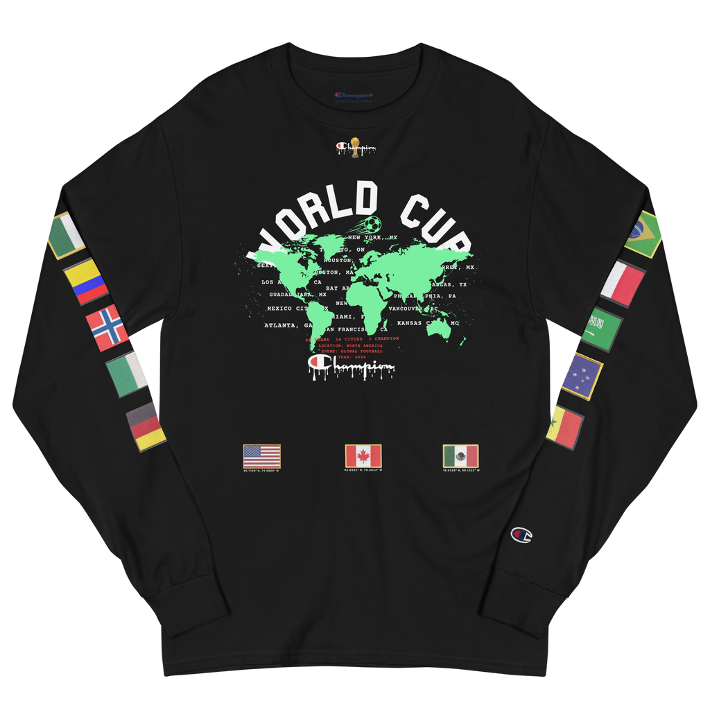 2026 Global Flags World Cup Champion Long Sleeve