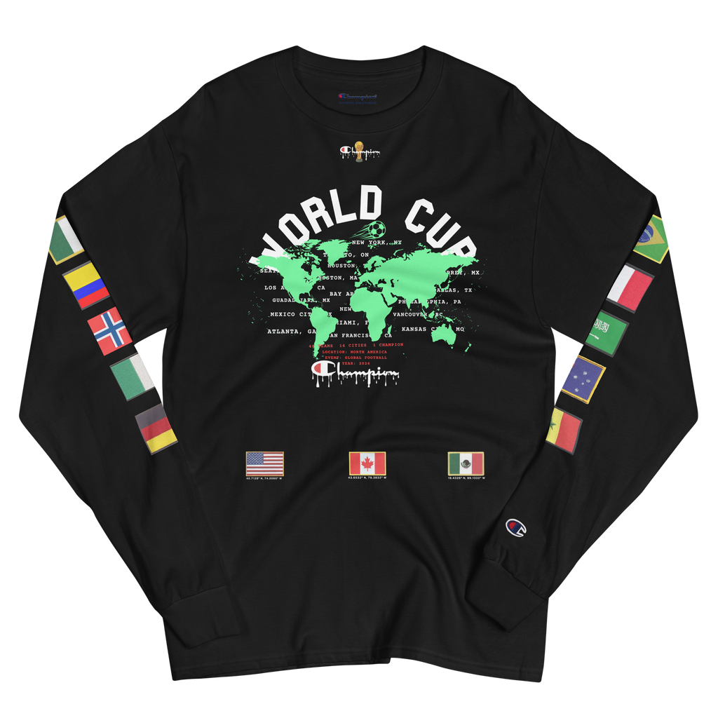 2026 Global Flags World Cup Champion Long Sleeve