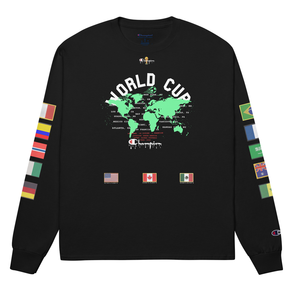 2026 Global Flags World Cup Champion Long Sleeve