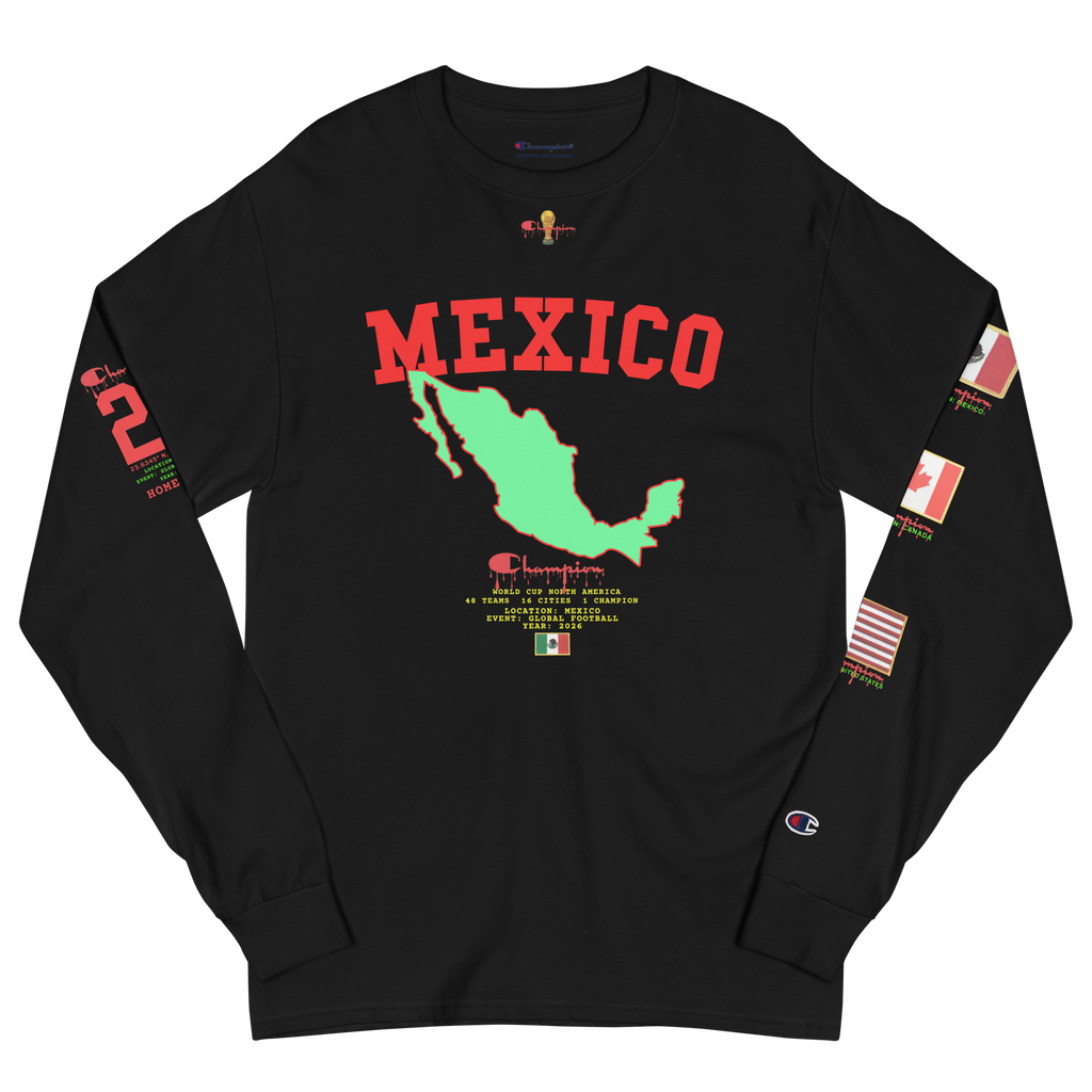 MEXICO Streetwear World Cup Flag Long Sleeve
