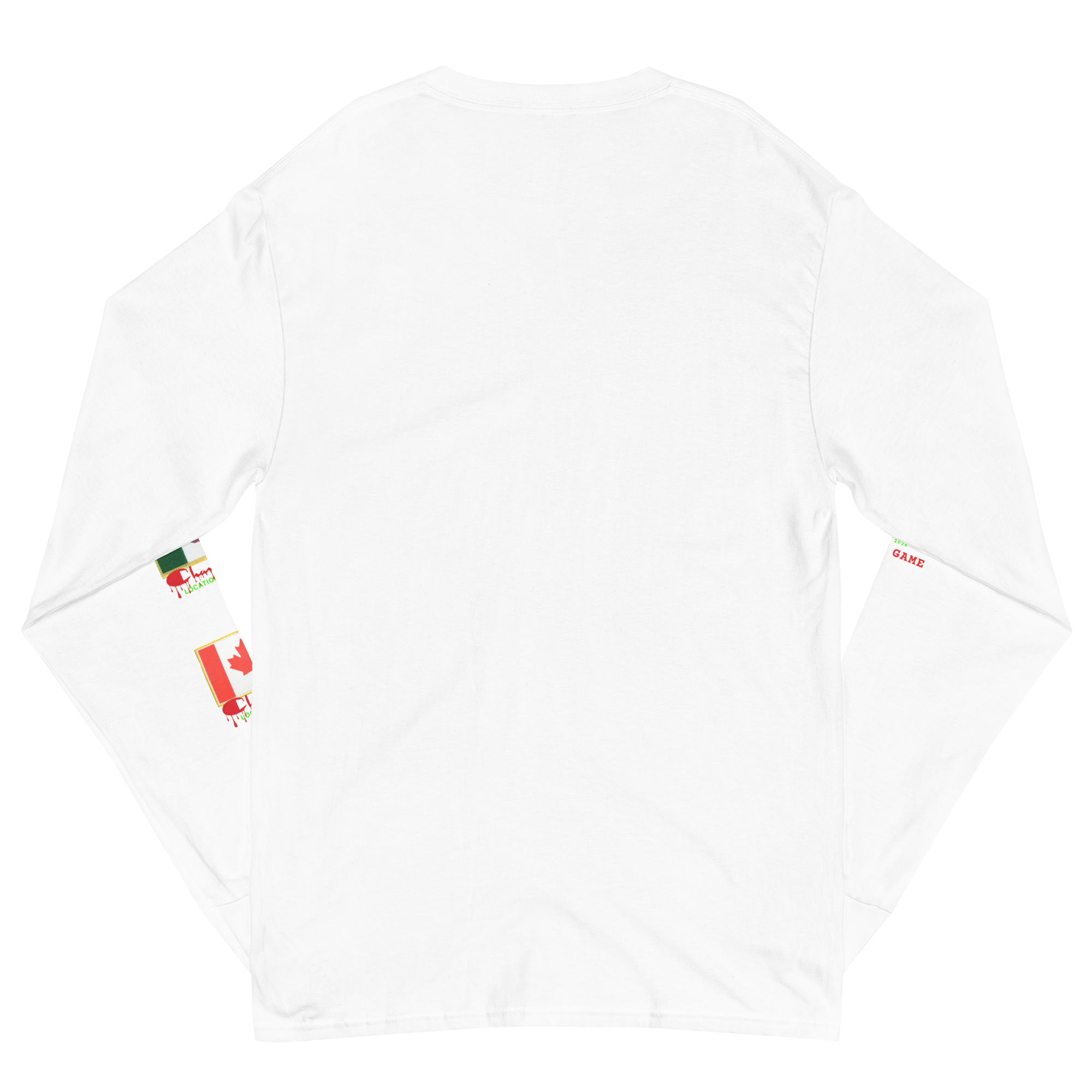 2026 Canada World Cup Flag Champion Long Sleeve