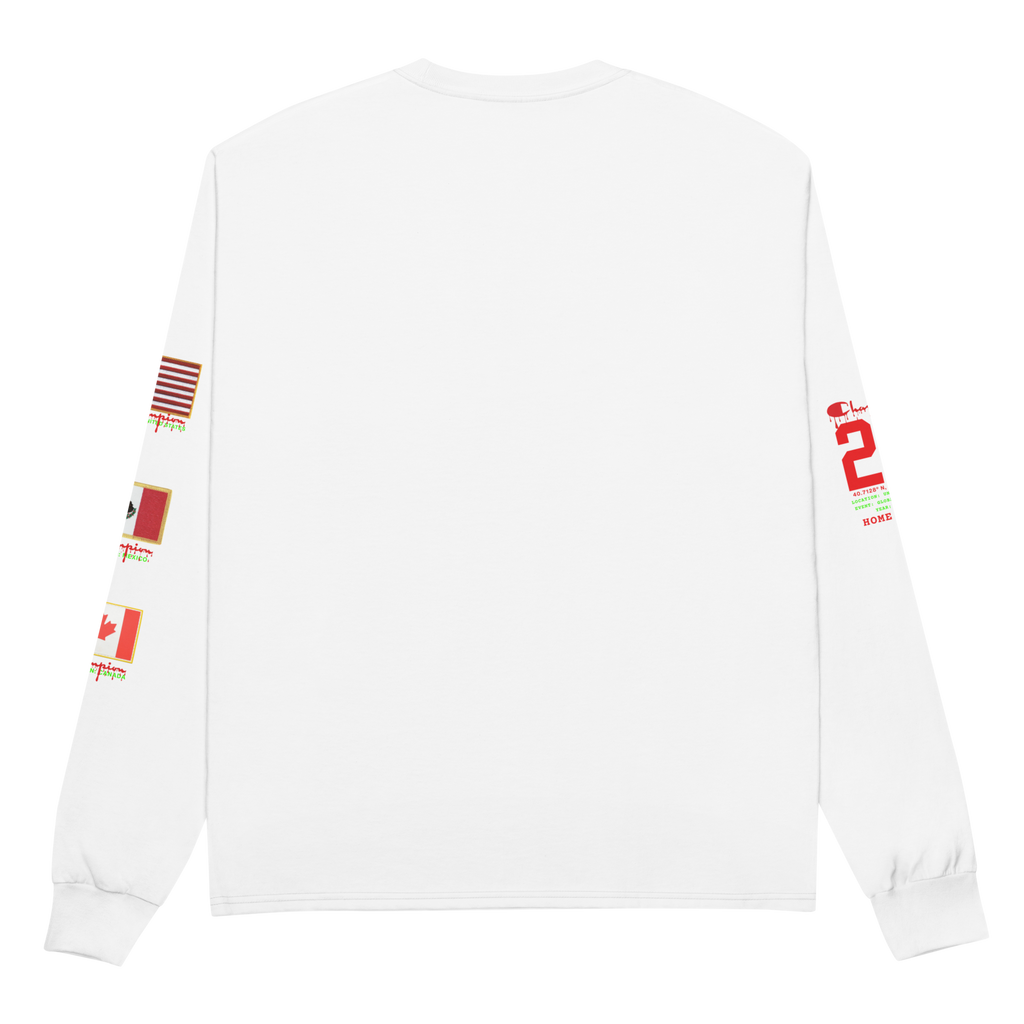 2026 Canada World Cup Flag Champion Long Sleeve