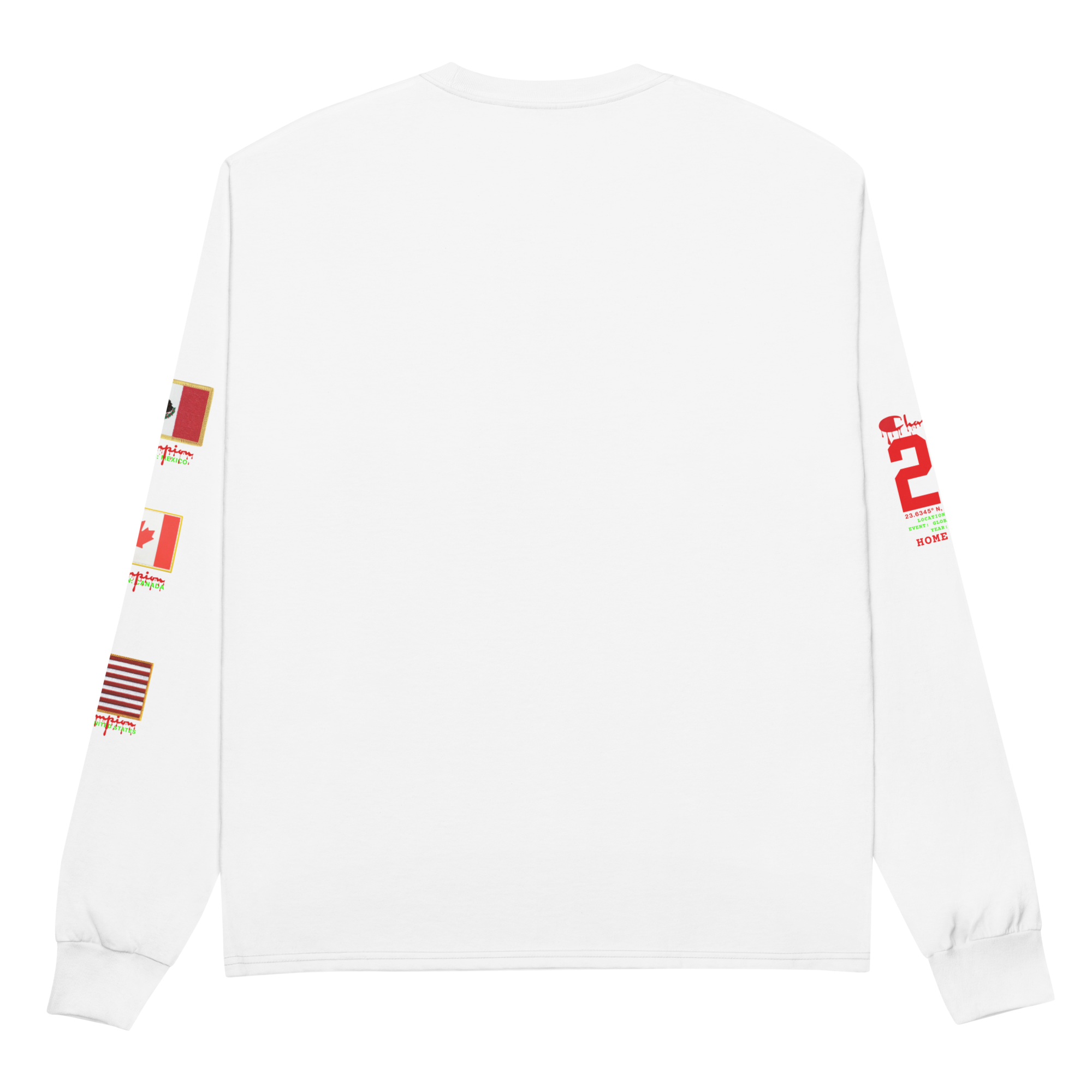 MEXICO Streetwear World Cup Flag Long Sleeve