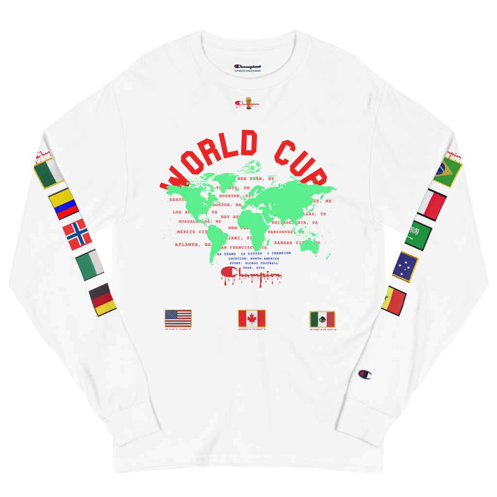 2026 Global Flags World Cup Champion Long Sleeve