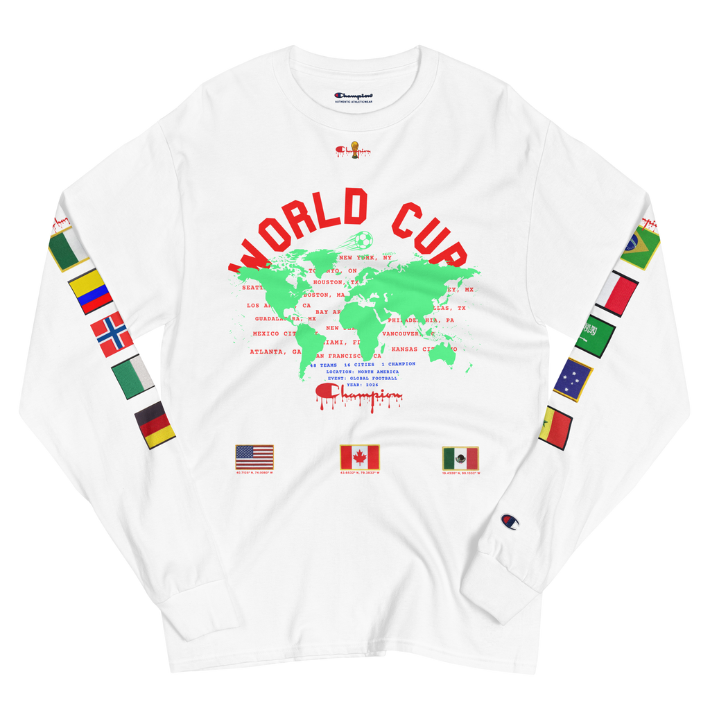 2026 Global Flags World Cup Champion Long Sleeve