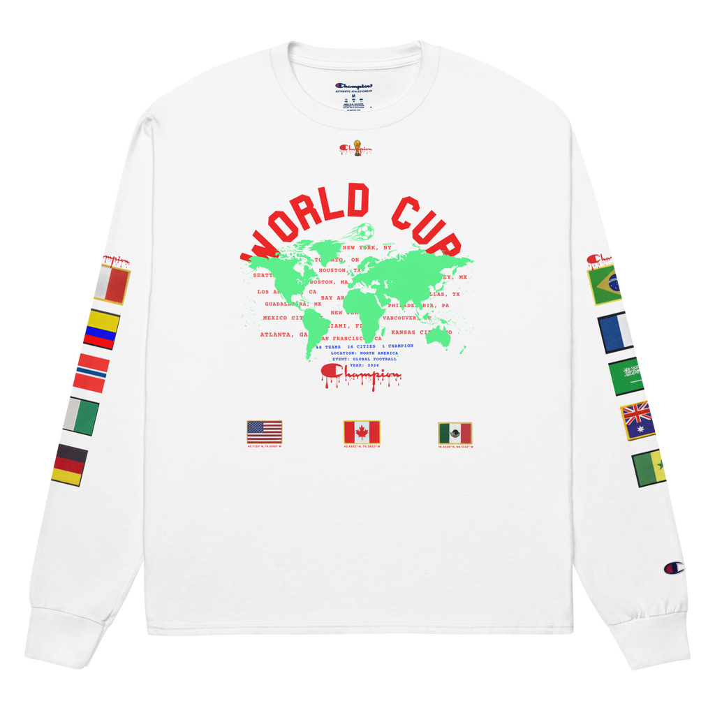 2026 Global Flags World Cup Champion Long Sleeve