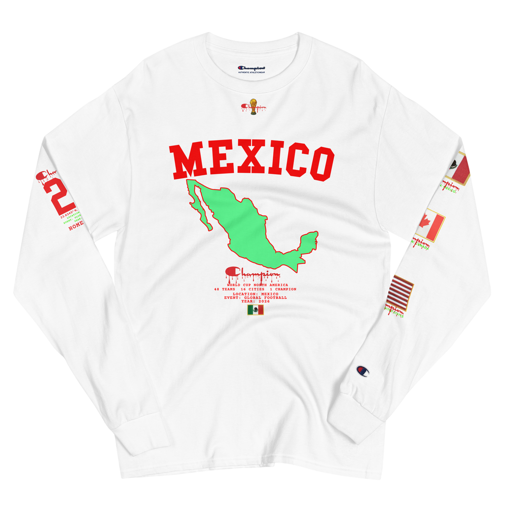 MEXICO Streetwear World Cup Flag Long Sleeve