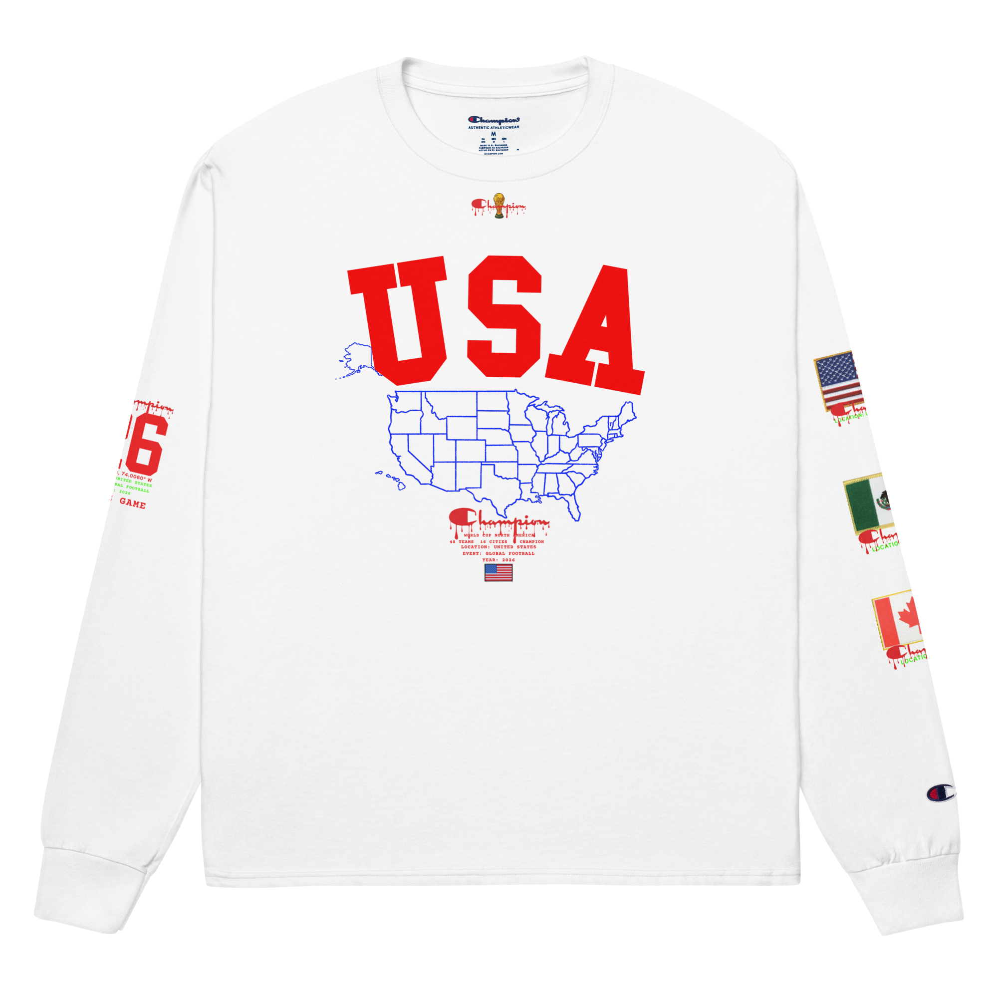2026 USA World Cup Champion Long Sleeve