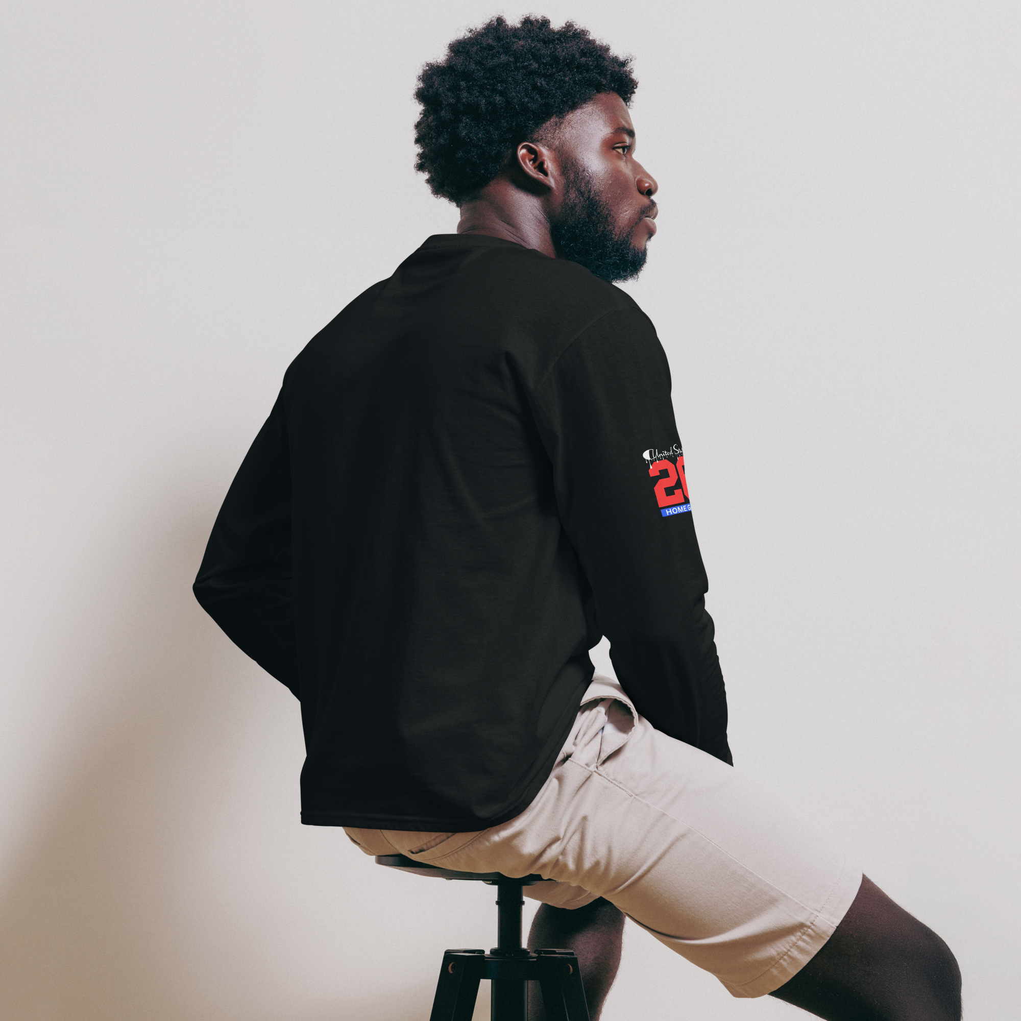 Global Football 2026 USA Flags Long Sleeve