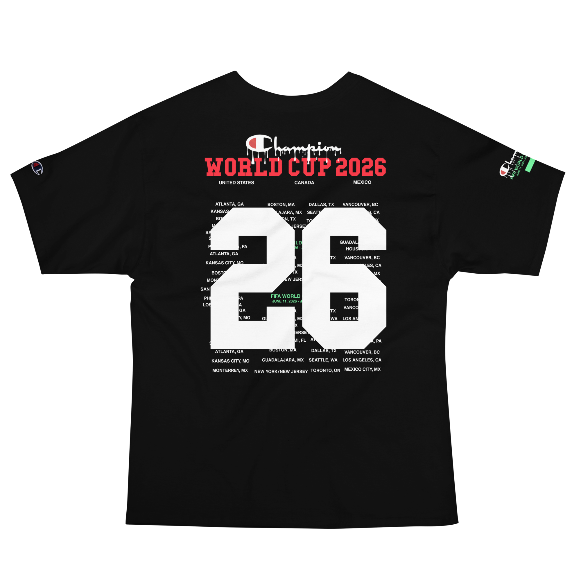 2026 Global World Cup Champion Tee