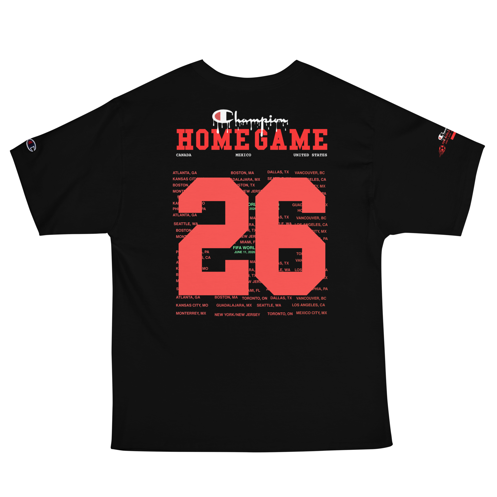 2026 Canada Champion World Cup Flag