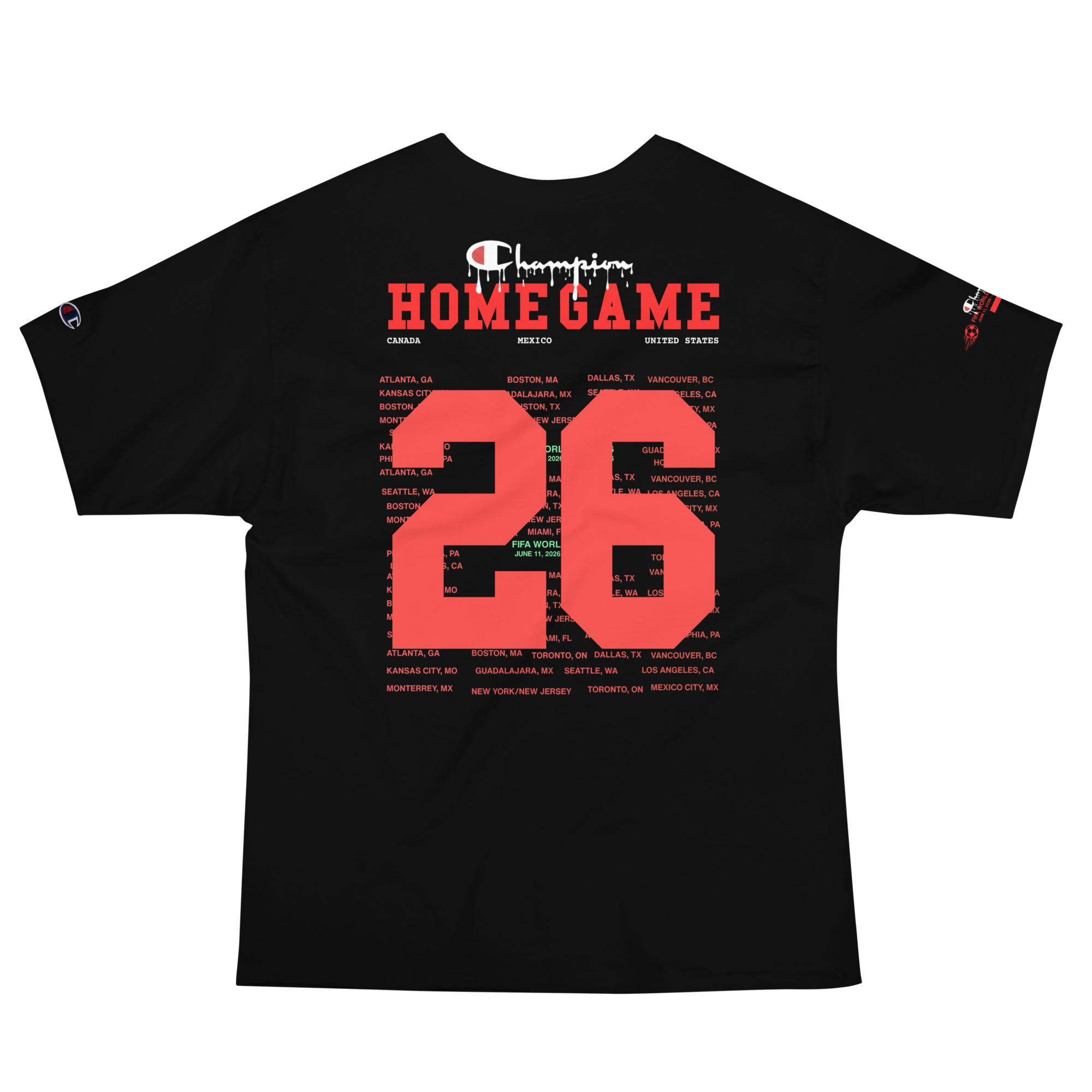 2026 Canada Champion World Cup Flag